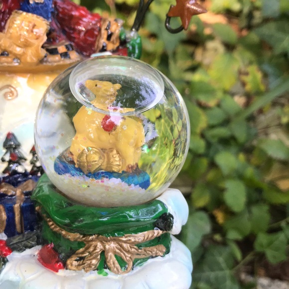 Holiday Snowman Figurine Snow Globe Rocking Horse Holiday Poshmark